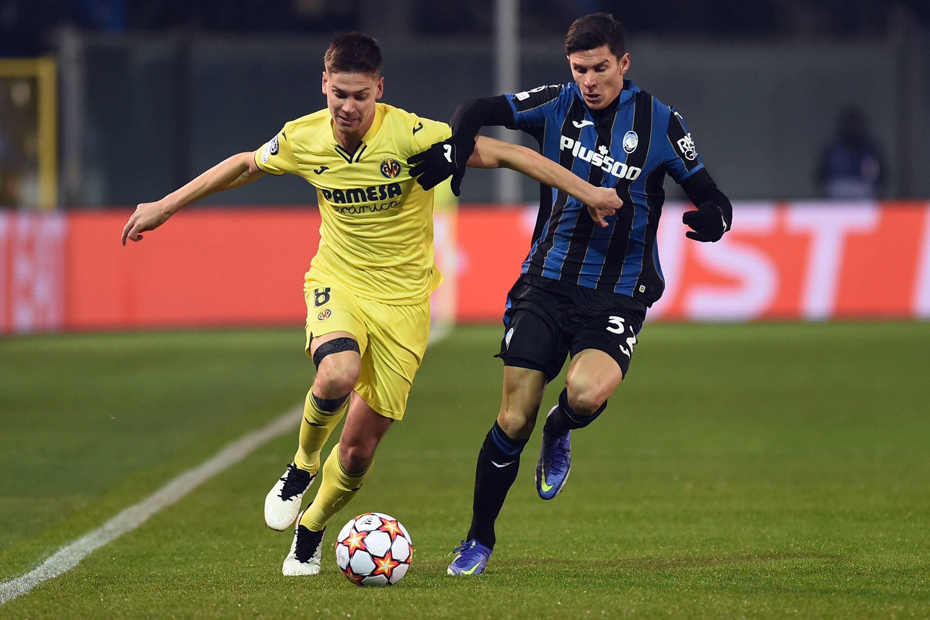 包含比利亚雷亚尔逼平强敌，表现令人期待的词条